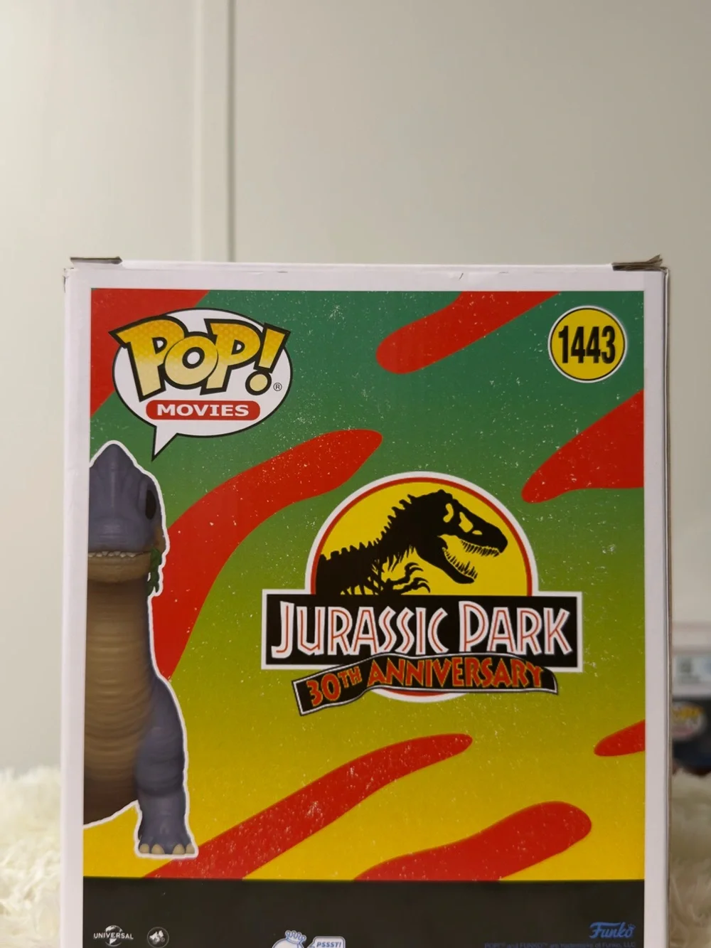 Funko Pop! Movies Jurassic Park Brachiosaurus Vinyl Figure - Gray, Brown, Green